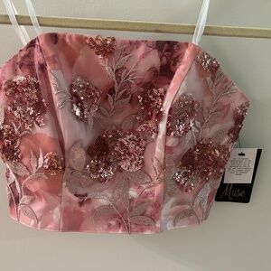 Brand new dressy bustier size 4